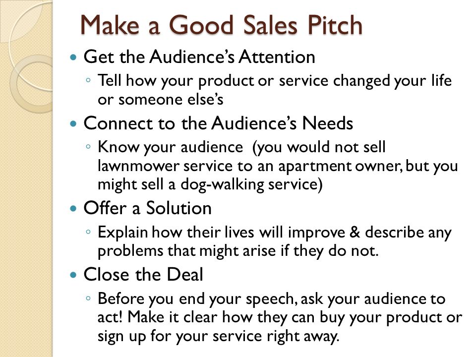 How to Give an Effective Start-Up Pitch
